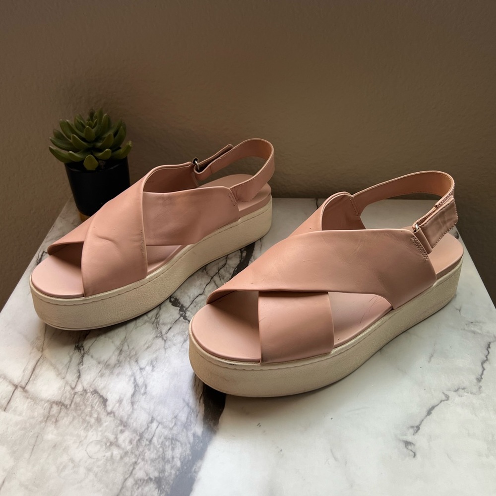 Vince Women's Sandals in Blush and Cream